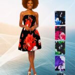 Vestido de rayón plisado - VRP_E08, 32