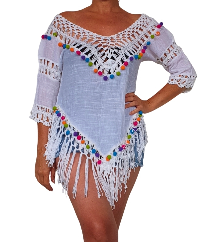 BC02P-C5 Blusa Crochet - Imagen 1