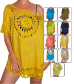 Blusa crochet ovalada larga - Imagen 4