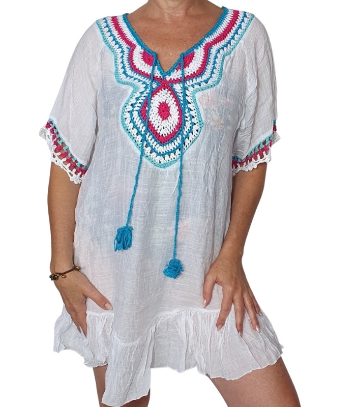 BC10-Modelo Blusa crochet - Imagen 1
