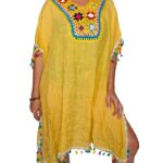 Blusa crochet  etnica con flecos - BC12-E3