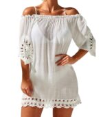 Blusa viscosa crochet en mangas - Imagen 5