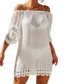 Blusa viscosa crochet en mangas - Imagen 3