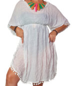 Blusón ribete con pompones - Imagen 3