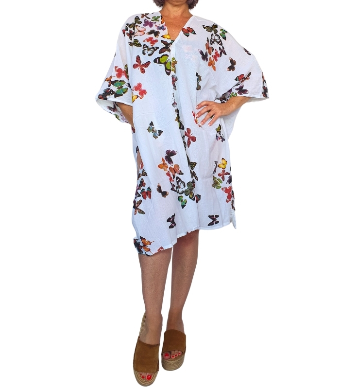 BLU06-C11 Blusón de algodón - Imagen 1