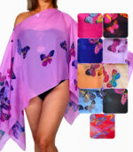 Blusa poncho de gasa - Imagen 5
