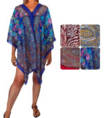 Blusa poncho de gasa - Imagen 8
