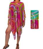 Blusa poncho de gasa - Imagen 9