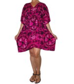 Blusa mangas mariposa con cordón en la cintura - Imagen 2