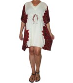 Blusa mangas mariposa con cordón en la cintura