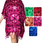 Blusa rayón de flecos - BRF01-E16, ½ Paquetes