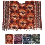 Blusa rayón de flecos - BRF01-E20, ½ Paquetes