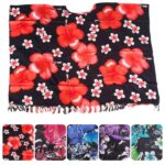 Blusa rayón de flecos - BRF01-E22, ½ Paquetes