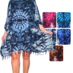 Blusa rayón de flecos - BRF01-E08, ½ Paquetes