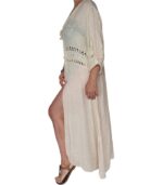 Cardigan crochet manga 3/4 - Imagen 3