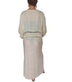 Cardigan crochet manga 3/4 - Imagen 2