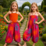 Pantalón bombacho de niña