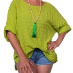 Blusa manga corta  lisa - ITB7264-C9