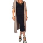 Rebeca larga de punto - ITR01-C5
