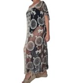 Caftán crochet con encaje - Imagen 3