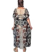 Caftán crochet con encaje - Imagen 2