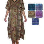 Caftán largo elastizado en cintura - KLR01-E3, ½ Paquetes