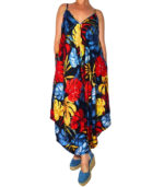 Mono pantalón largo con bolsillo y pata ancha - Imagen 3