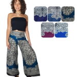 Pantalón de atar en la cintura delante y detrás - PANT01-E3, ½ Paquetes