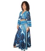 Pantalón tipo falda con cintura nido de abeja - Imagen 2