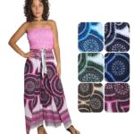 Pantalón largo de capas de atar en cintura - PANT11-E5, ½ Paquetes