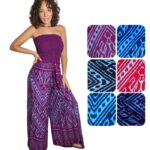 Pantalón largo de capas de atar en cintura - PANT11-E6, Paquetes