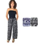 Pantalón corte recto con elástico en la cintura - Imagen 4