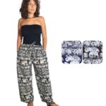 Pantalón corte recto con elástico en la cintura - PANT12-E2, ½ Paquetes