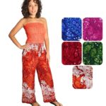 Pantalón corte recto con elástico en la cintura - PANT12-E3, ½ Paquetes