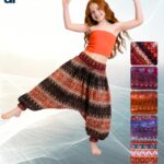 Pantalón bombacho de niña