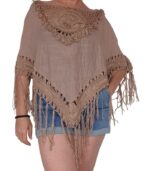Ponchos con crochet