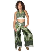 Top de atar en cuello y espalda