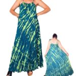 Vestido de tirantes Tie Dye - VAT210-E2