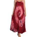 Vestido de tirantes Tie Dye - VAT210-E6