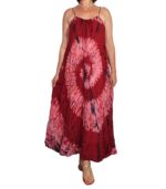 Vestido de tirantes Tie Dye