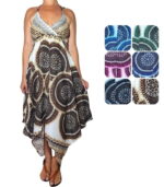 Vestido de copas y acabados en picos - Imagen 5