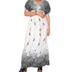 Vestido largo de manga corta con flecos plisado debajo del pecho. - VE1033-E09