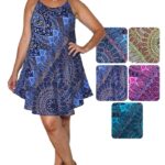 Vestido corto camisero - VEC01-E2, ½ Paquetes