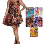 Vestido corto camisero - VEC01-E3, ½ Paquetes