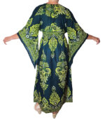 Vestido largo con manga murciélago - Imagen 2