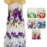 Vestidos plisados para niña - VNC01-E3, ½ Paquetes