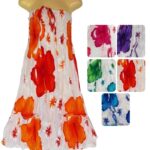 Vestidos plisados para niña - VNC01-E4, ½ Paquetes