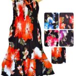 Vestidos plisados para niña - VNC01-E8, ½ Paquetes