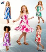 Vestidos plisados para niña - Imagen 4