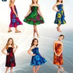 Vestidos plisados para niña - VNC01-E7, ½ Paquetes